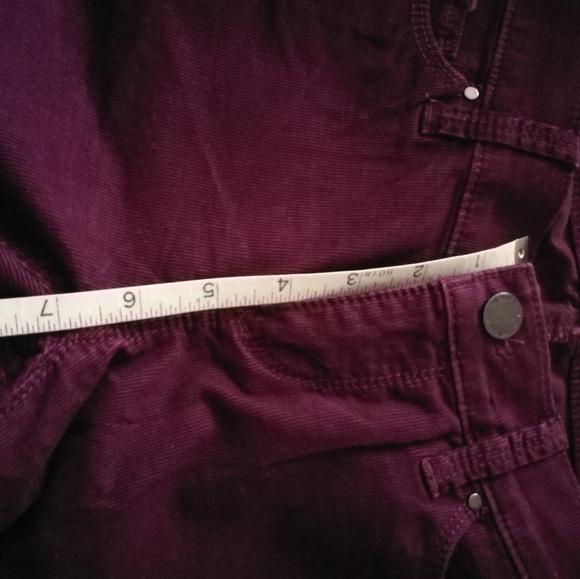 New Ann Taylor burgundy corduroy pants - size S - Picture 6 of 9